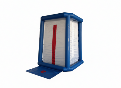 Быстровозводимая мобильная дезактивационная палатка для обеззараживания и дезинфекции