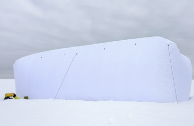 палатка бескаркасная